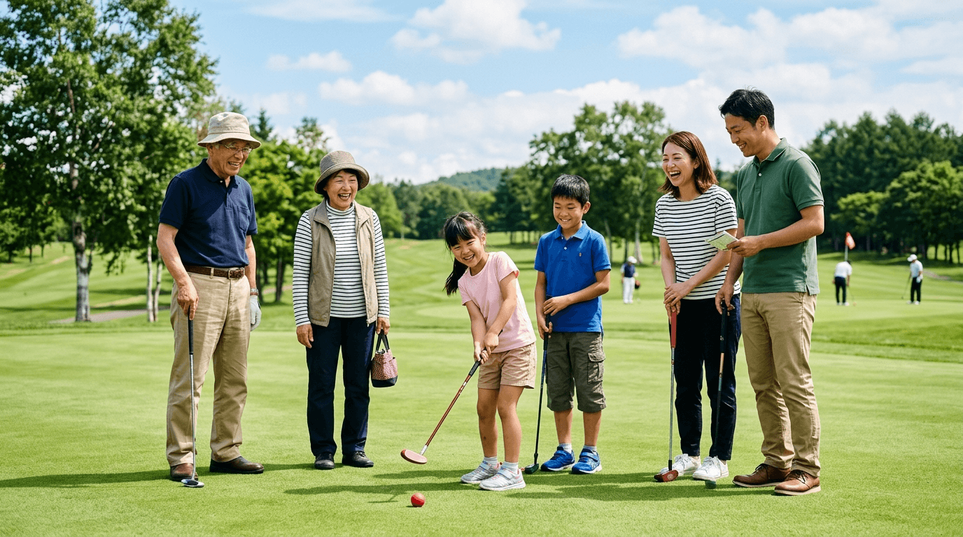 パークゴルフ風景